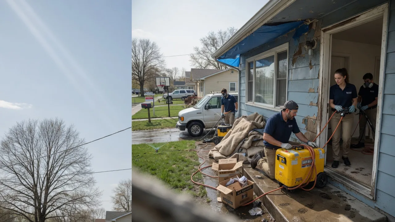 Basement Flood Cleanup in La Grange, TN near me